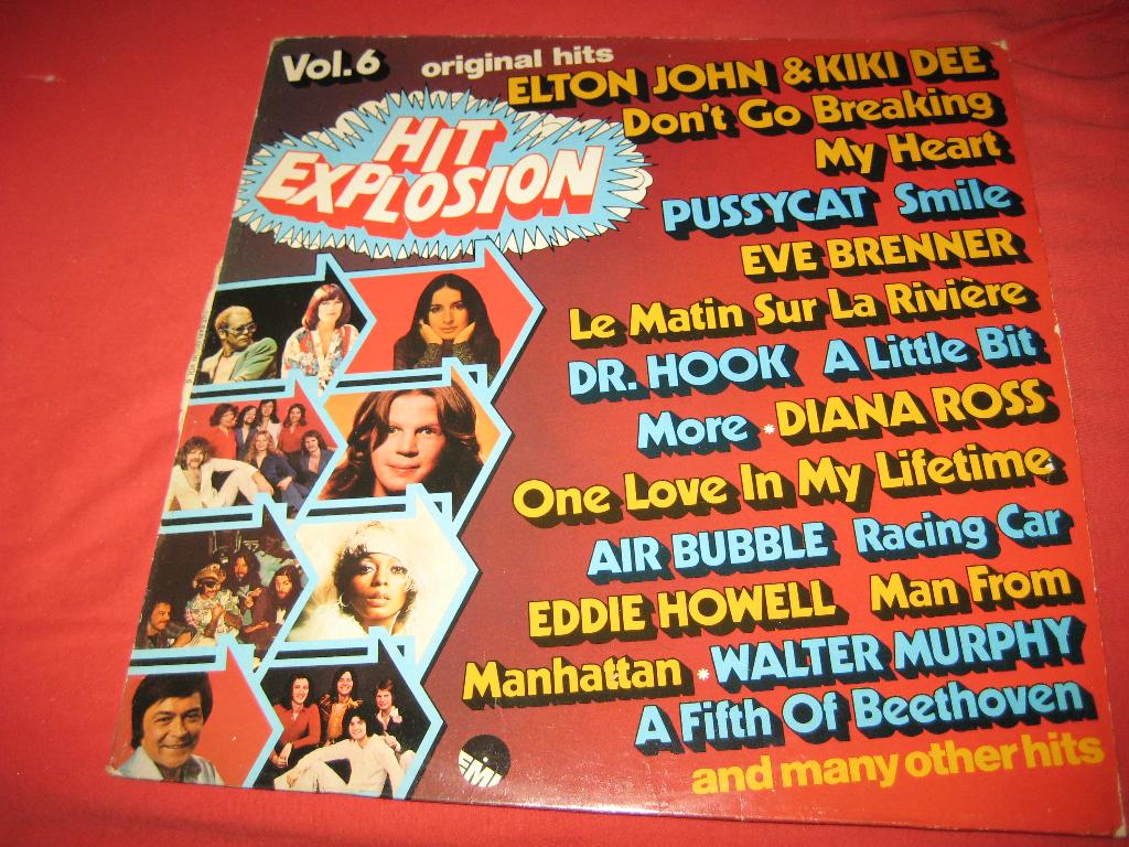 LP, Hit Explosion, Vol. 6, Ophalen of Verzenden, Zo goed als nieuw, 12 inch