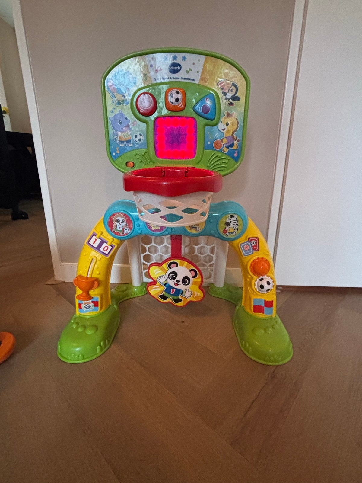 VTech Baby Basketbal & Voetbal Speelset, Kinderen en Baby's, Ophalen of Verzenden, Gebruikt, Overige typen, Met licht