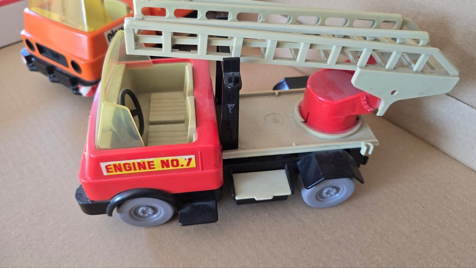 Playmobil Brandweerwagen en Kiepwagen Speelgoed, Ophalen of Verzenden, Gebruikt