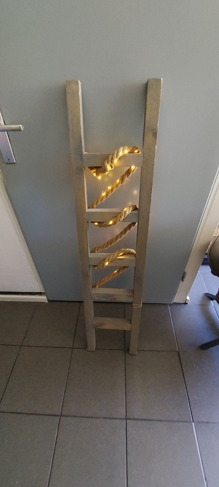 Deco trap met verlichting, Doe-het-zelf en Verbouw, Ladders en Trappen, Ophalen, Gebruikt, Minder dan 2 meter