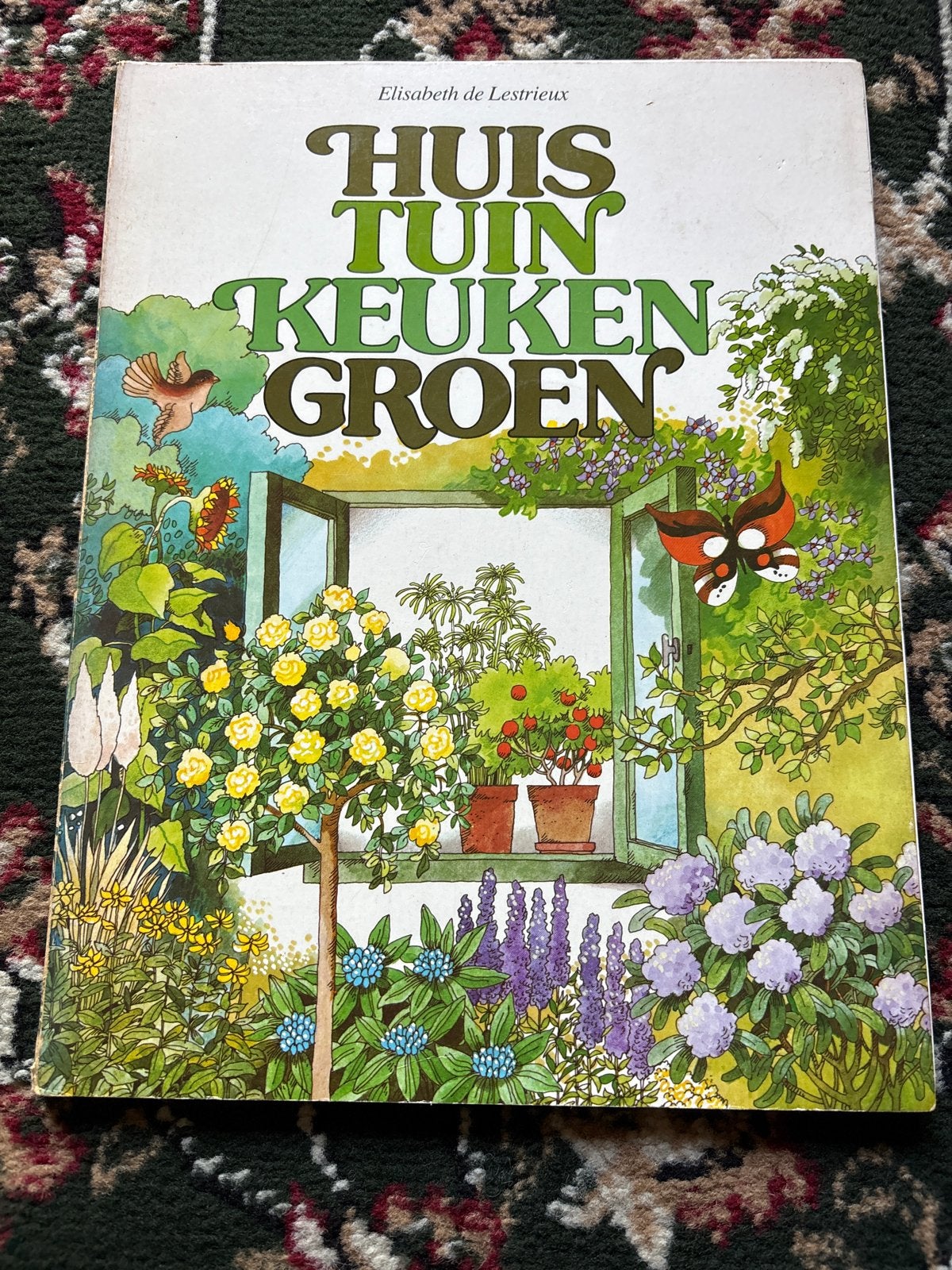 Huis Tuin Keuken Groen - Elisabeth de Lestrieux, Boeken, Wonen en Tuinieren, Ophalen of Verzenden, Gelezen, Tuinieren en Tuinplanten