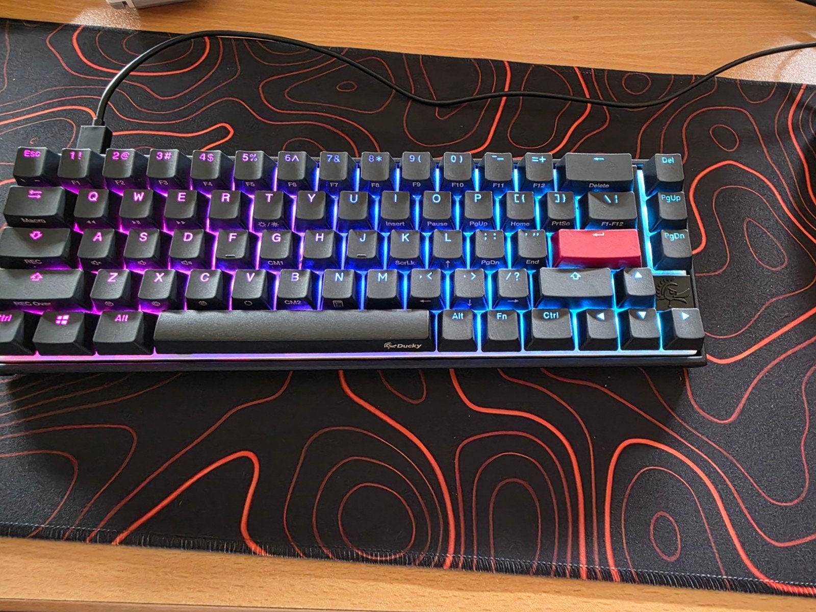 Ducky mecha pro cherry sf toetsenbord nieuw in doos, Computers en Software, Nieuw, Ophalen of Verzenden, Ducky, Qwertz