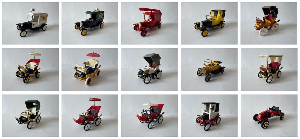 Safir: 15 oldtimers, o.a. Citroen, Fiat, Peugeot, Renault, Ophalen of Verzenden, Gebruikt, Auto, Overige merken