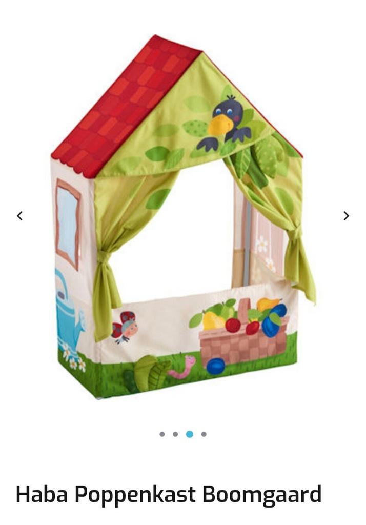 Haba Poppenkast Boomgaard - Speelhuisje voor Kinderen, Ophalen, Gebruikt