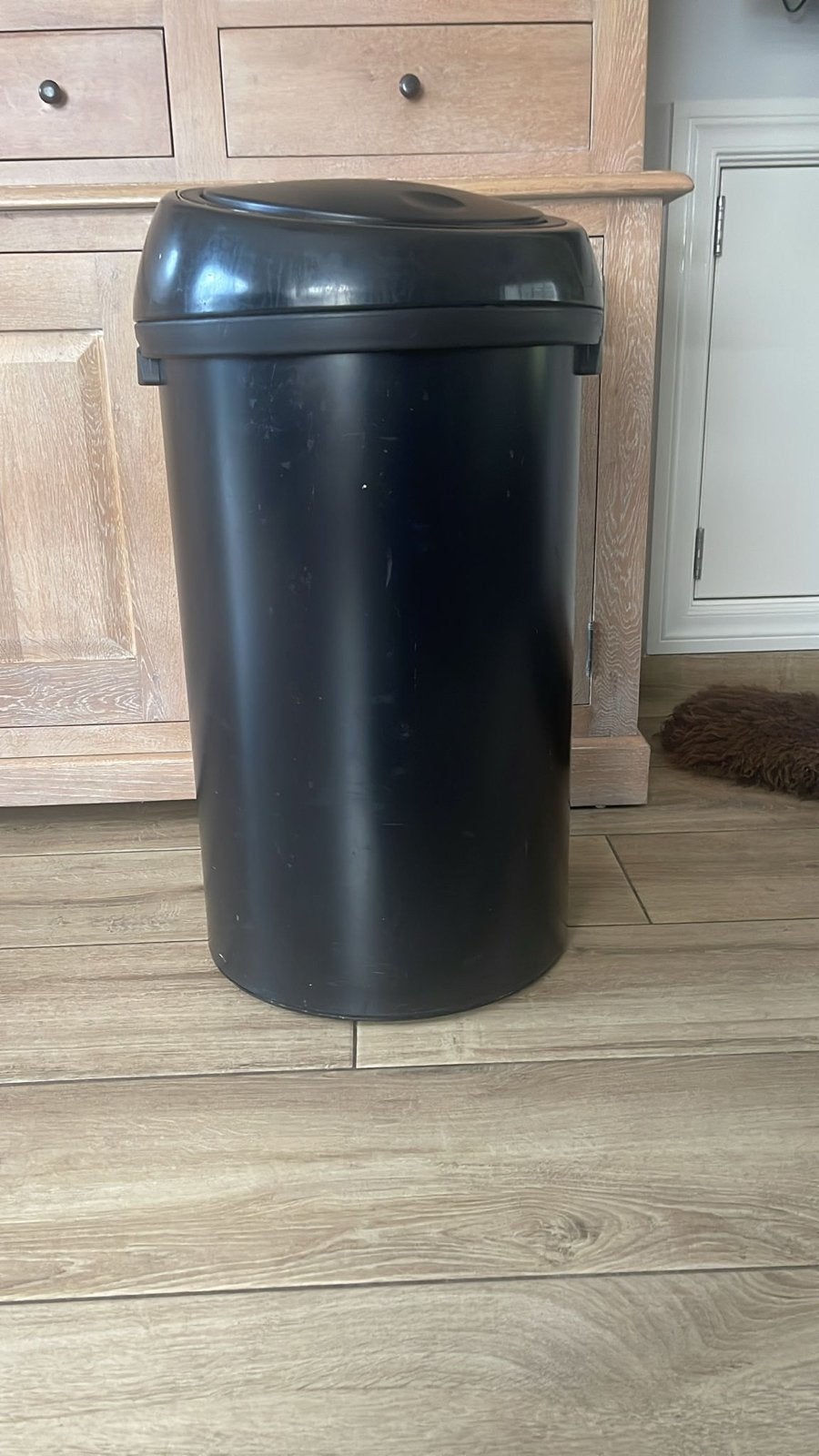 Brabantia prullenbak 60L - Gebruikt maar nog goed, Huis en Inrichting, Woonaccessoires | Prullenbakken, Kunststof, Gebruikt, 40 liter of meer