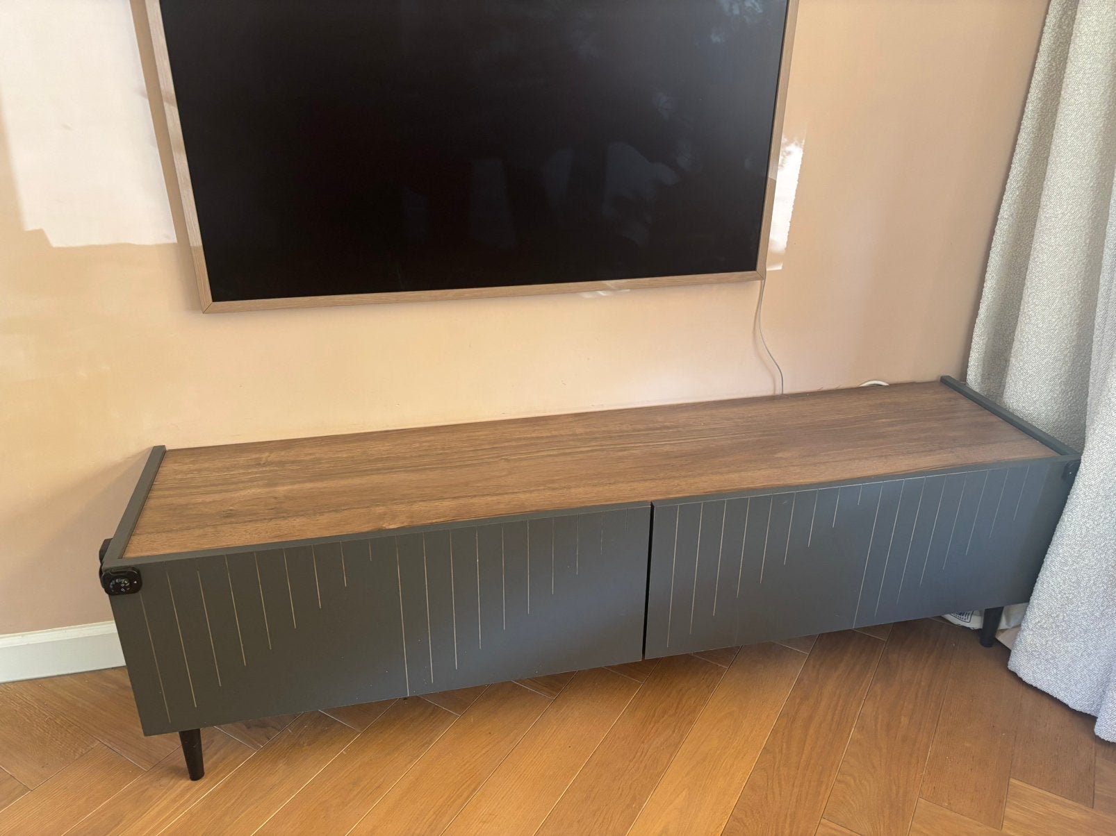 Tv meubel, Huis en Inrichting, Kasten | Televisiemeubels, Ophalen, Gebruikt, 100 tot 150 cm, Minder dan 100 cm