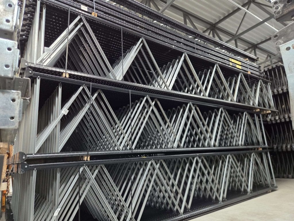 Polypal palletstelling magazijnstelling stelling gebruikt, Doe-het-zelf en Verbouw, IJzerwaren en Bevestigingsmiddelen, Zo goed als nieuw
