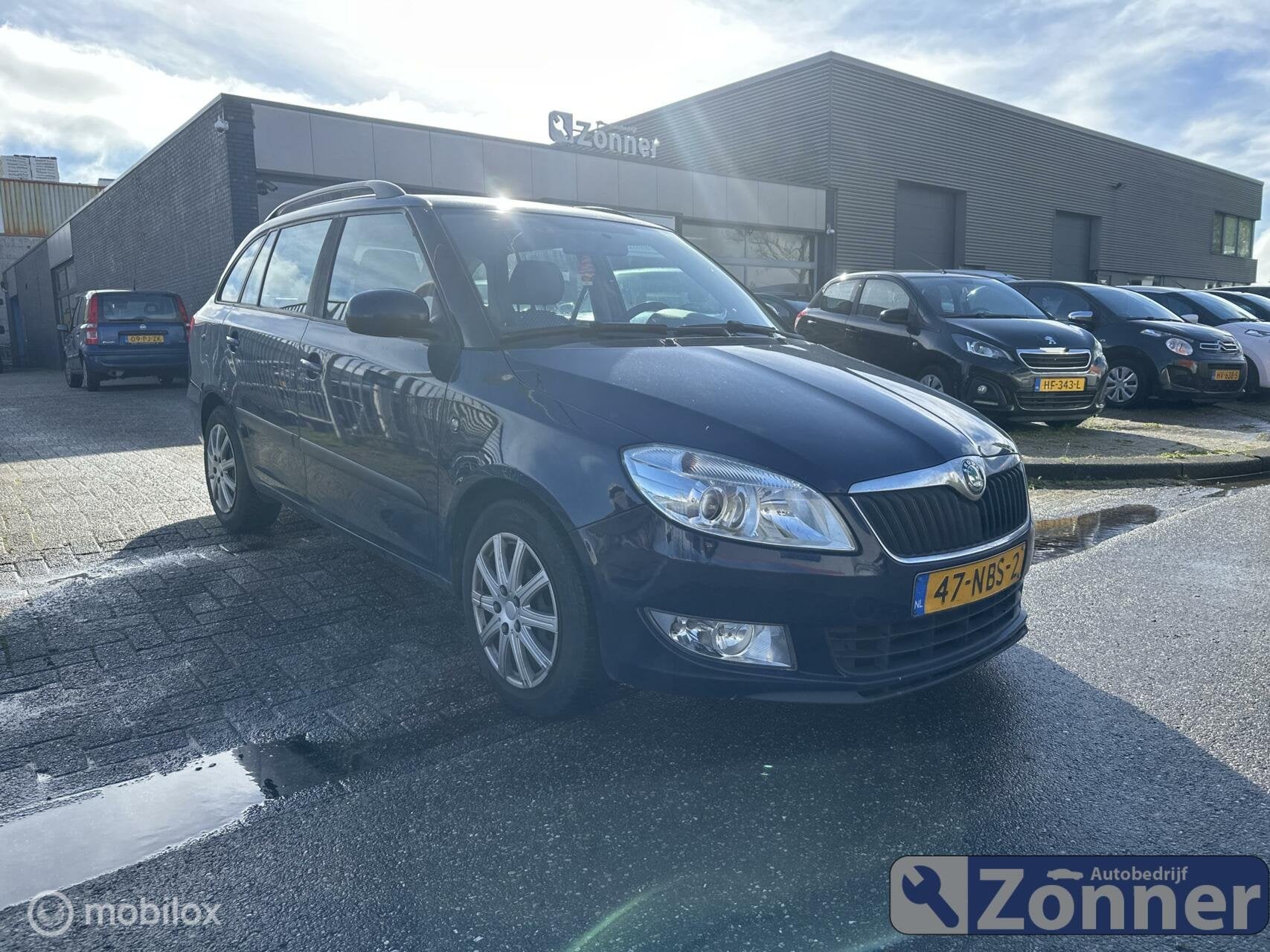 Skoda Fabia Combi 1.2 TDI Greenline, Auto's, Euro 5, 450 kg, 1199 cc, Blauw