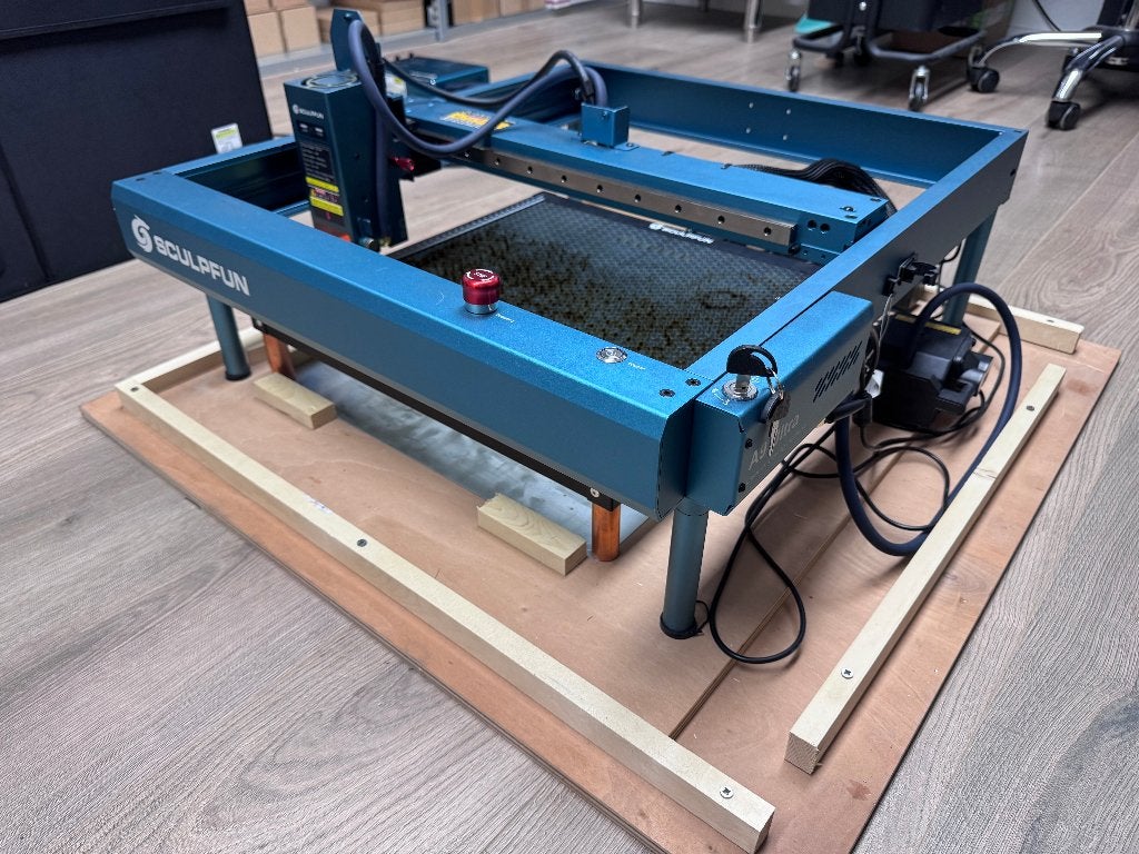 SCULPFUN 9A Dual Lasergraveermachine - Zo goed als nieuw, Ophalen, Zo goed als nieuw
