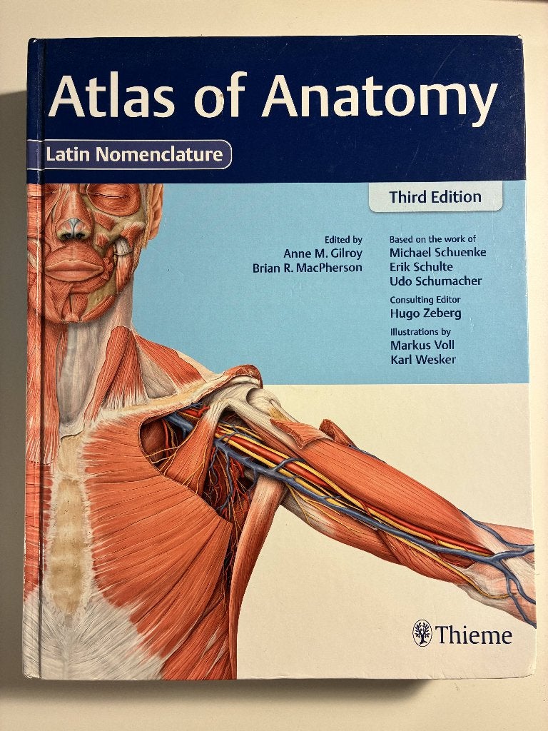 Atlas of Anatomy - 3rd Edition - 9781626235229, Gelezen, Ophalen of Verzenden, WO, Anne M Gilroy