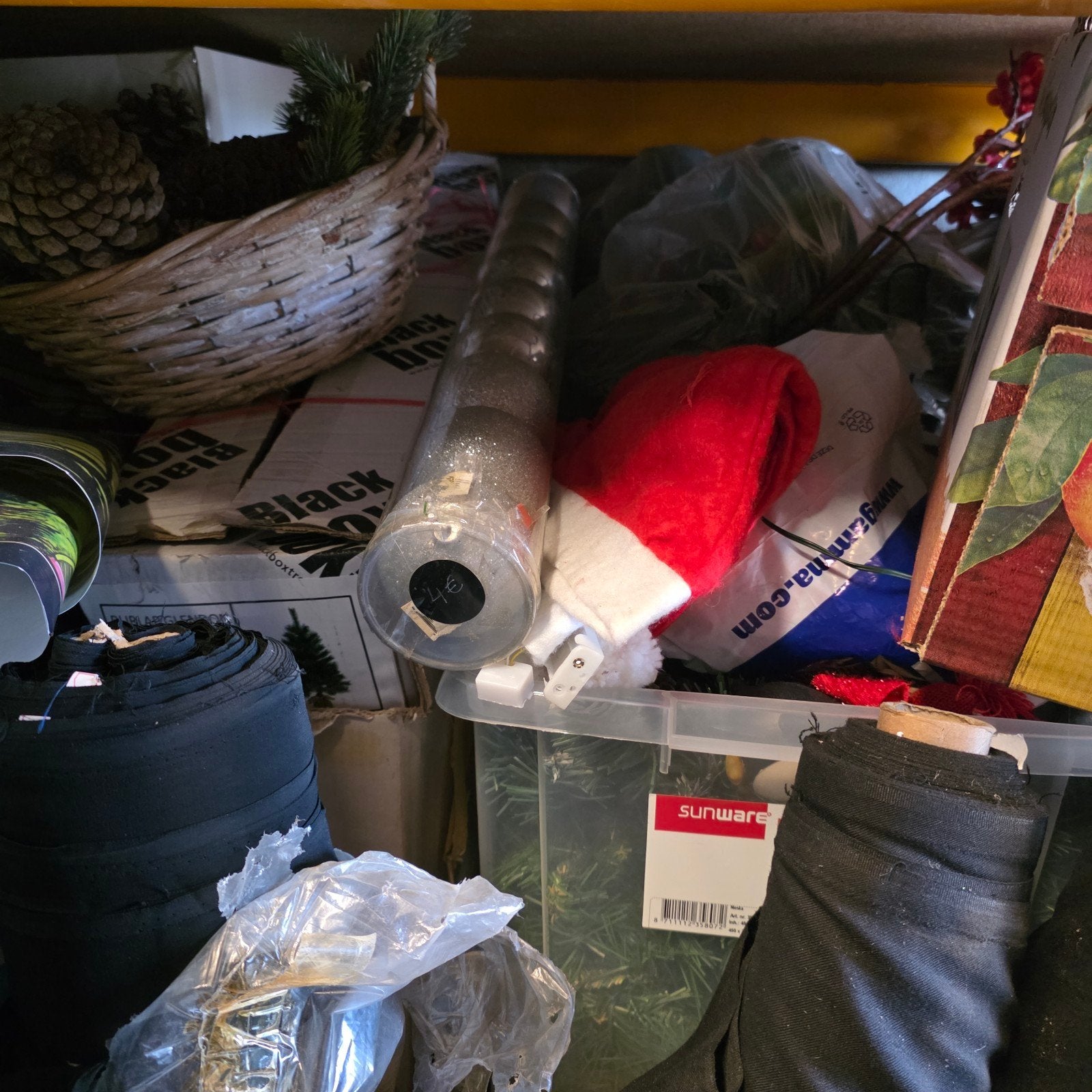 Stelling vol kerstspullen / bulk bieden v.a 300€!, Ophalen