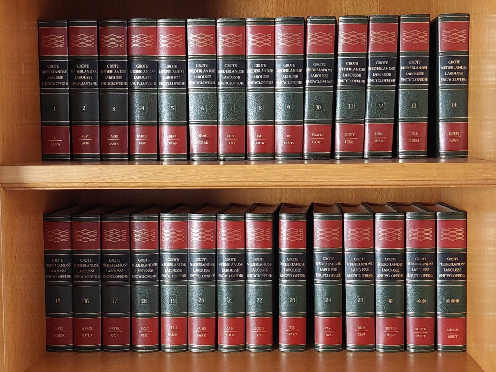 Grote Larousse Encyclopedie - Complete set, Ophalen, Zo goed als nieuw, Algemeen, Complete serie