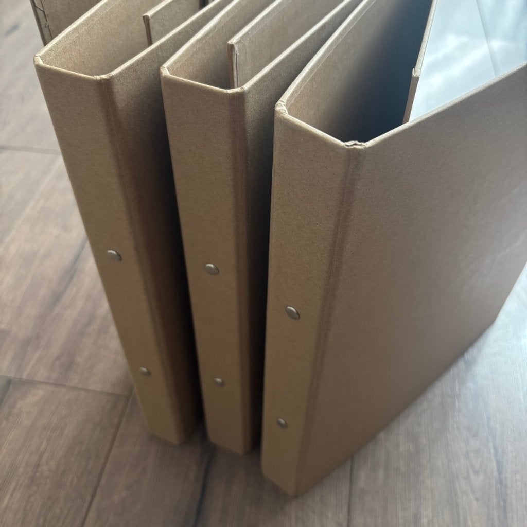6x Ring binder + 2x Showalbum, Ophalen of Verzenden