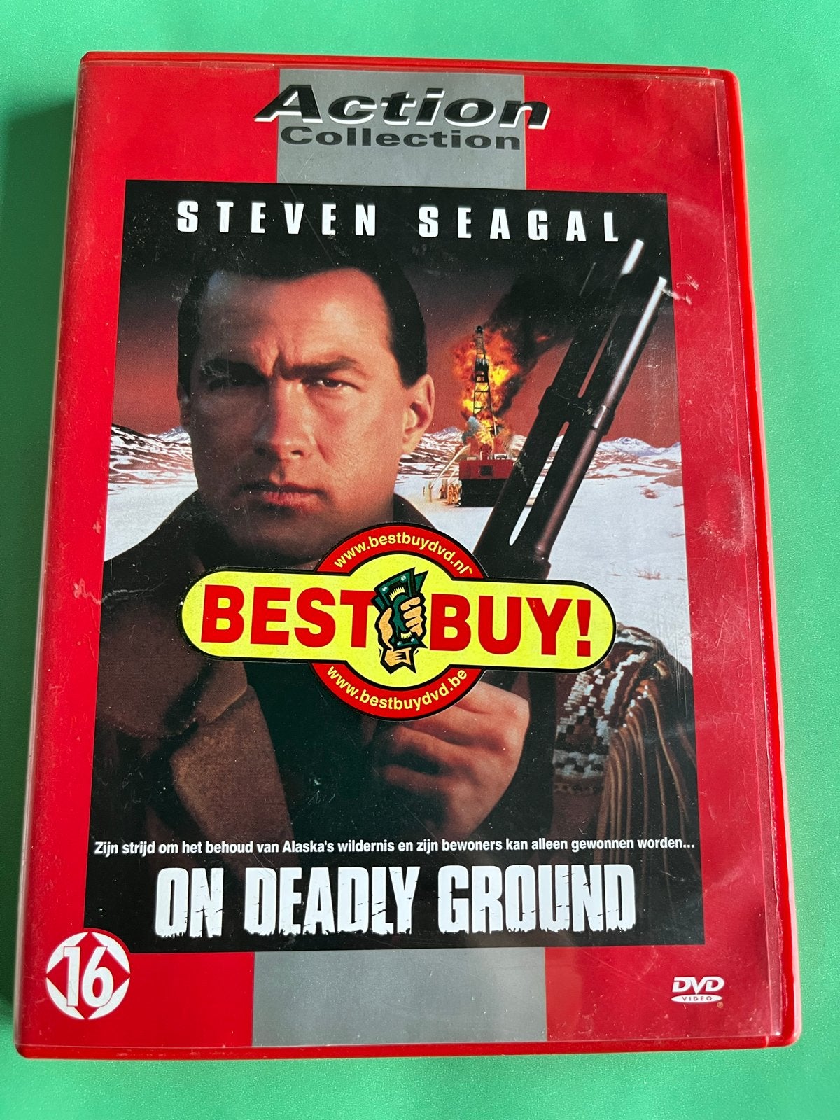 Steven Seagal - On Deadly Ground (DVD), Vanaf 16 jaar, Nederlands, Actiethriller, Ophalen of Verzenden