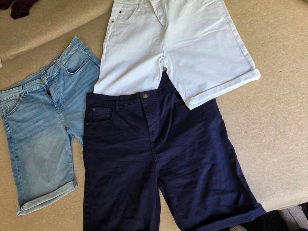 Zomerse shortjes en rokjes pakket - Maat M, Kleding | Dames, Broeken en Pantalons, Zo goed als nieuw, Maat 42/44 (L), Overige kleuren