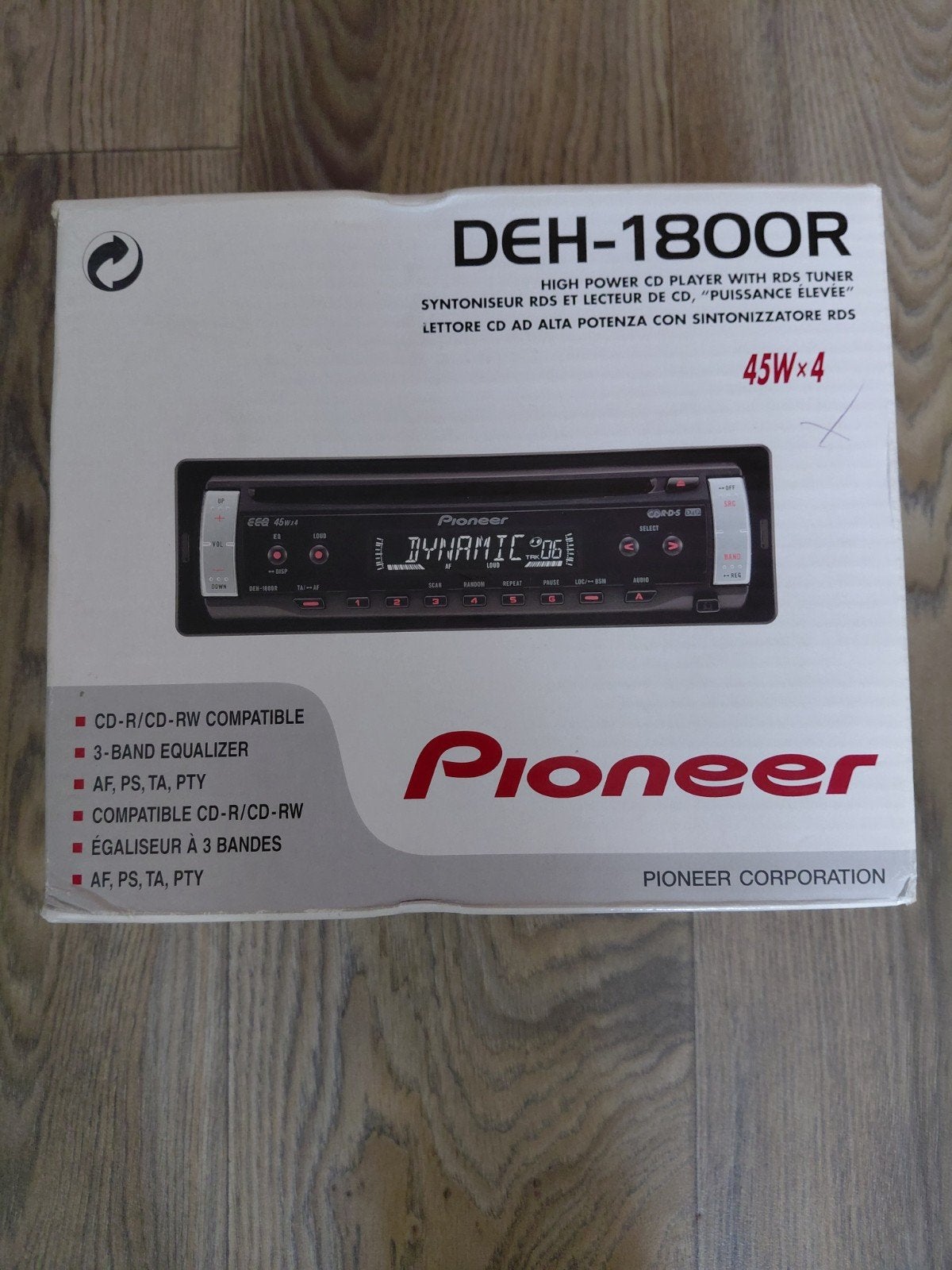 Auto radio/cd speler, Ophalen, Nieuw