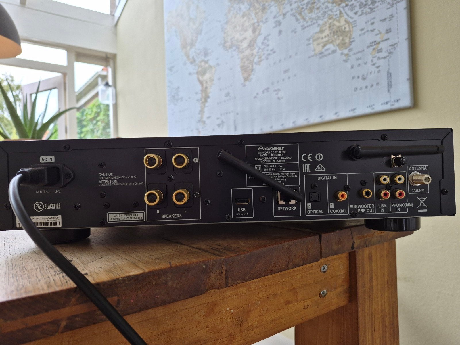 Pioneer NC-50DAB-B CD-Receiver met DAB+, Ophalen, Zo goed als nieuw, Cd-speler, Pioneer