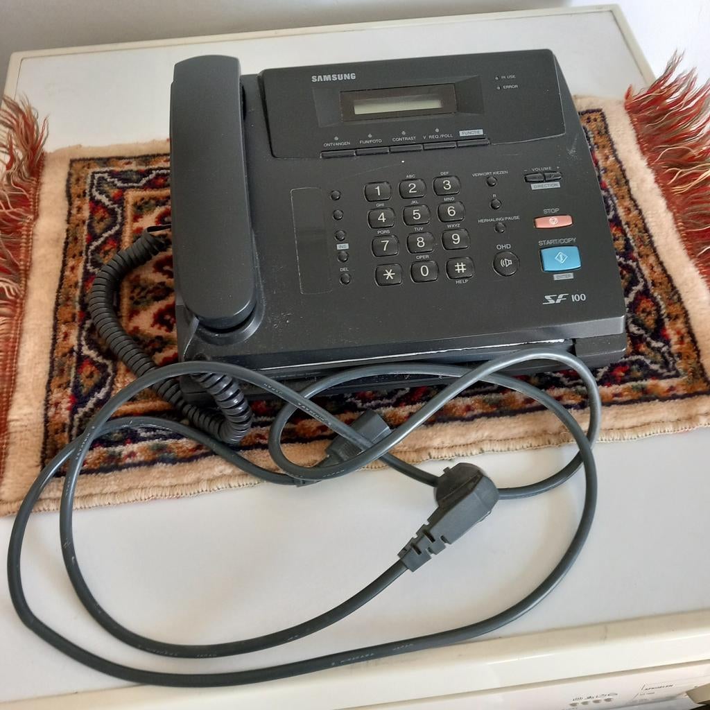 Samsung SF-100 Fax Machine

., Telecommunicatie, Faxen, Ophalen, Fax