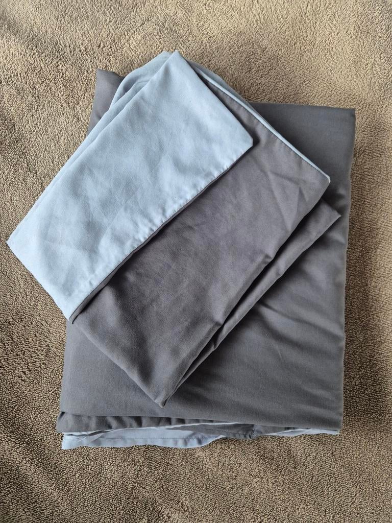 Optidee oftifraser dekbedset 90 x 200, Eenpersoons, Dekbedovertrek, Ophalen of Verzenden, Zo goed als nieuw