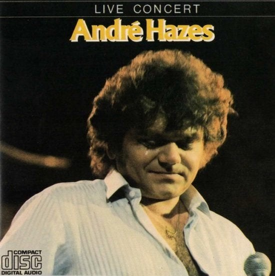 ANDRE HAZES - Live in concert, Cd's en Dvd's, Ophalen of Verzenden, Zo goed als nieuw, Levenslied of Smartlap