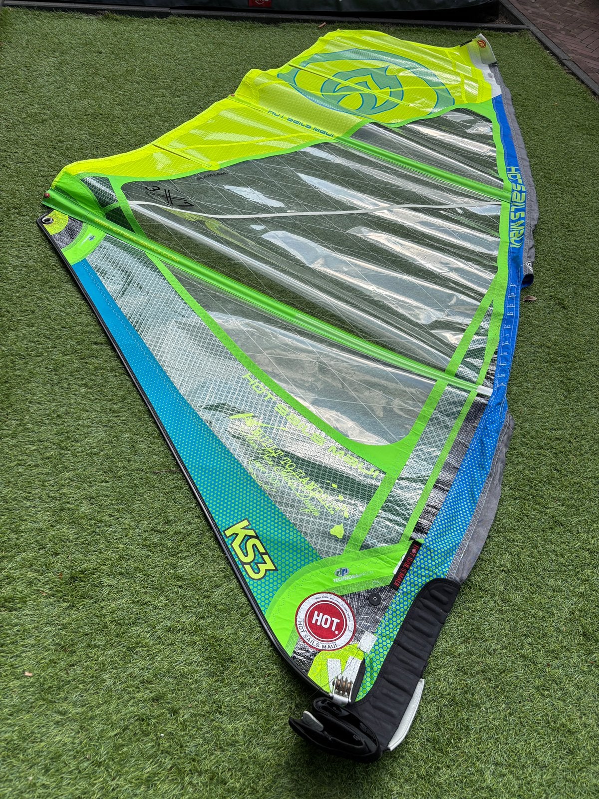 Hotsails KS3 3.7 & Quad 5.0, Watersport en Boten, Ophalen, Zo goed als nieuw, Zeil