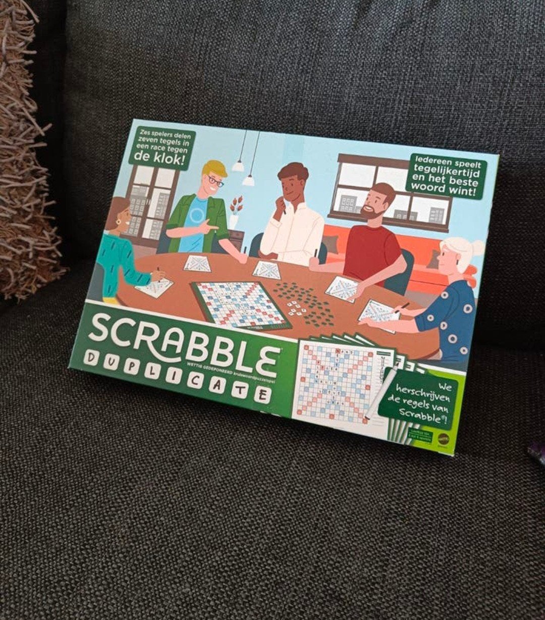 Scrabble Duplicate Spel - Nieuw, Vijf spelers of meer, Ophalen of Verzenden, Nieuw