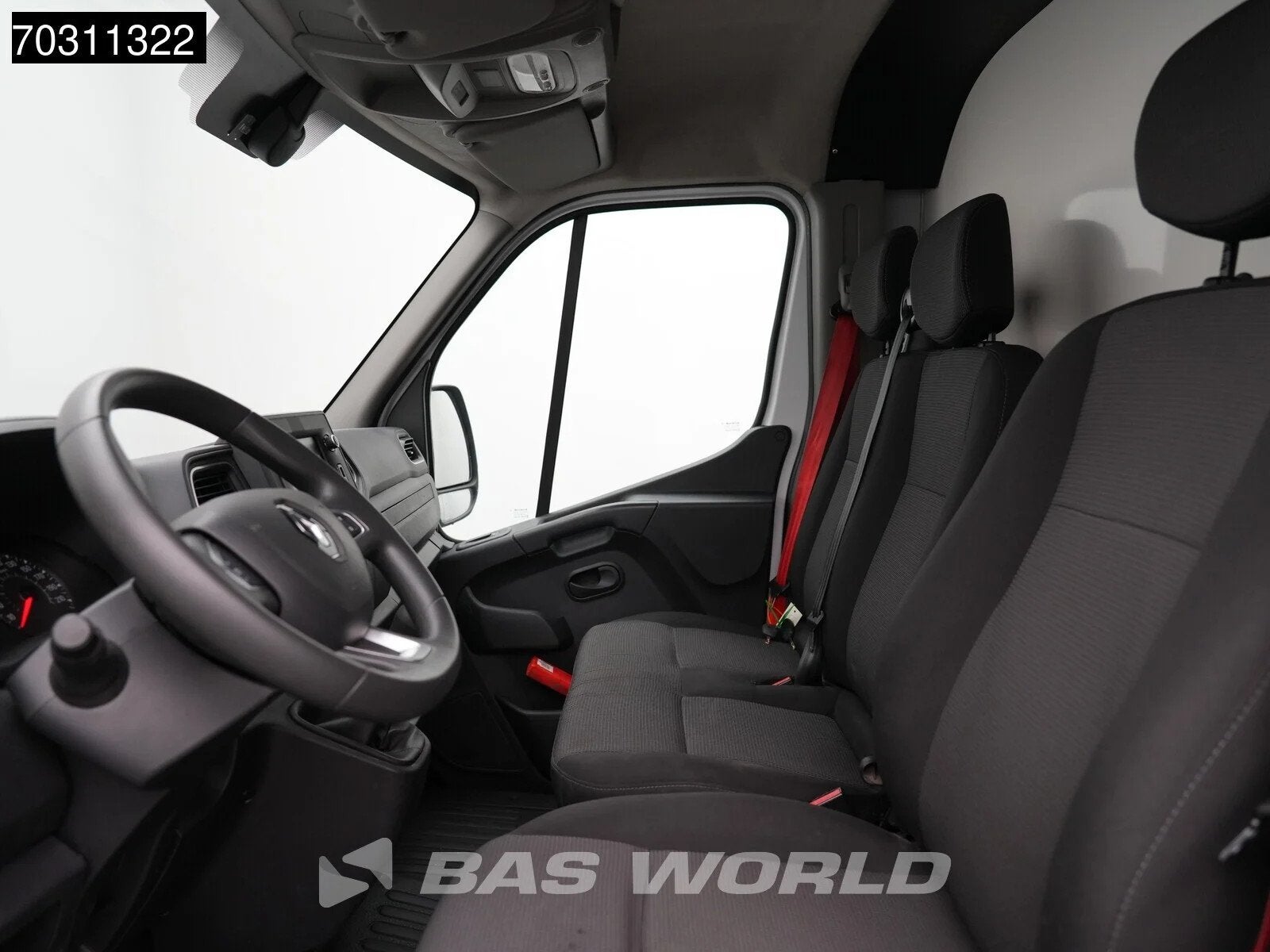 Renault Master 145PK Lowliner Bakwagen LED Navi Airco Cruise, Auto's, 145 pk, Stof, Gebruikt, Euro 6