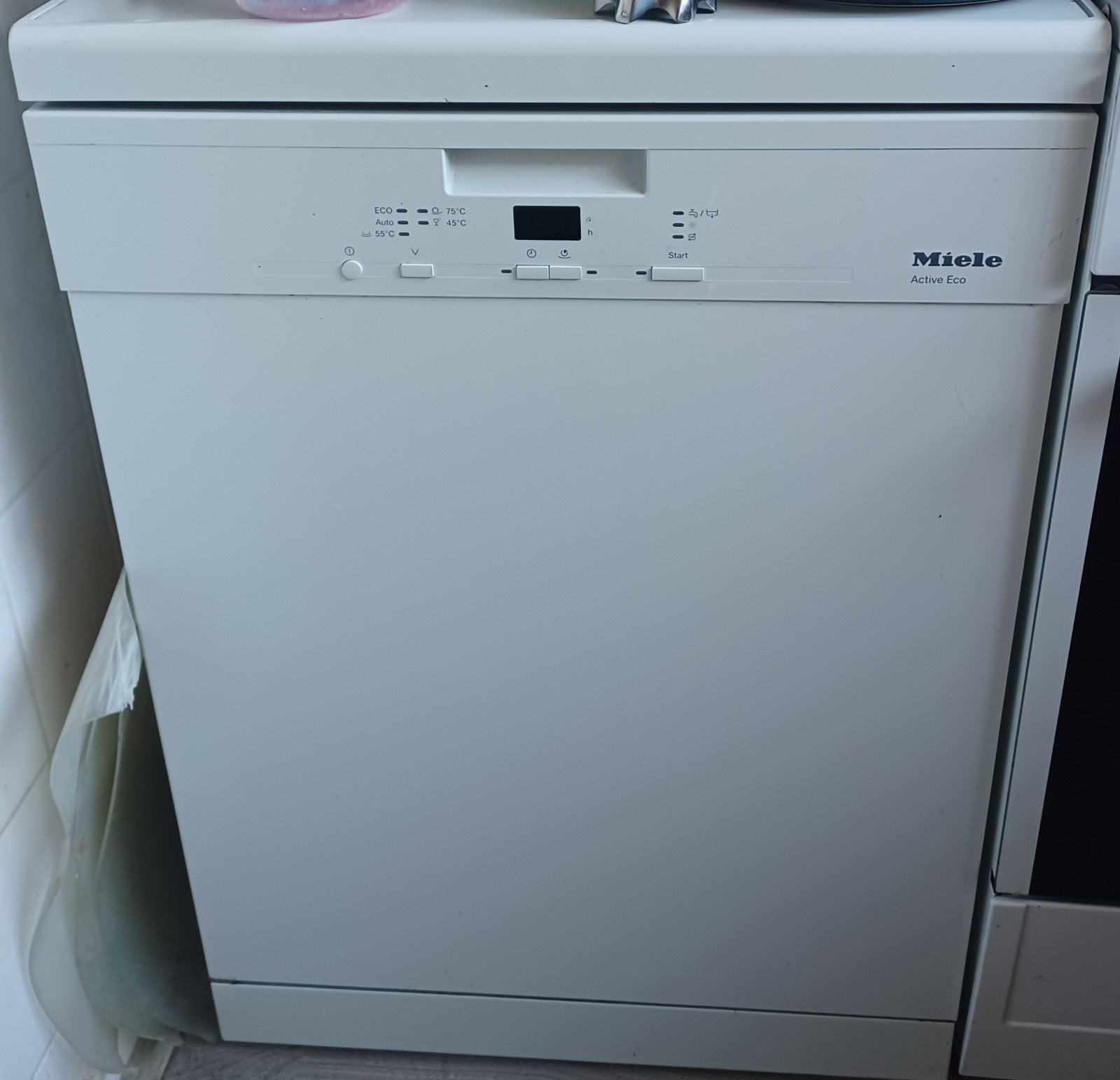 Miele Active Eco Vaatwasser - Vrijstaand, Ophalen, Gebruikt, 60 cm of meer, 85 tot 90 cm