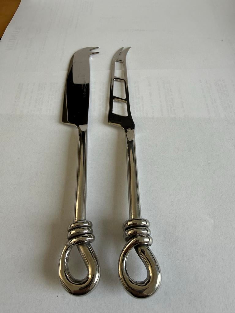 Culinary Concepts "Polished Knot" Kaasmessen Set, Ophalen, Zo goed als nieuw
