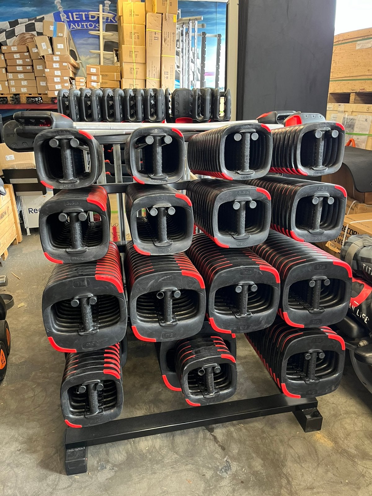 15 x smart bar 2.0 les mills bodypump sets met rek