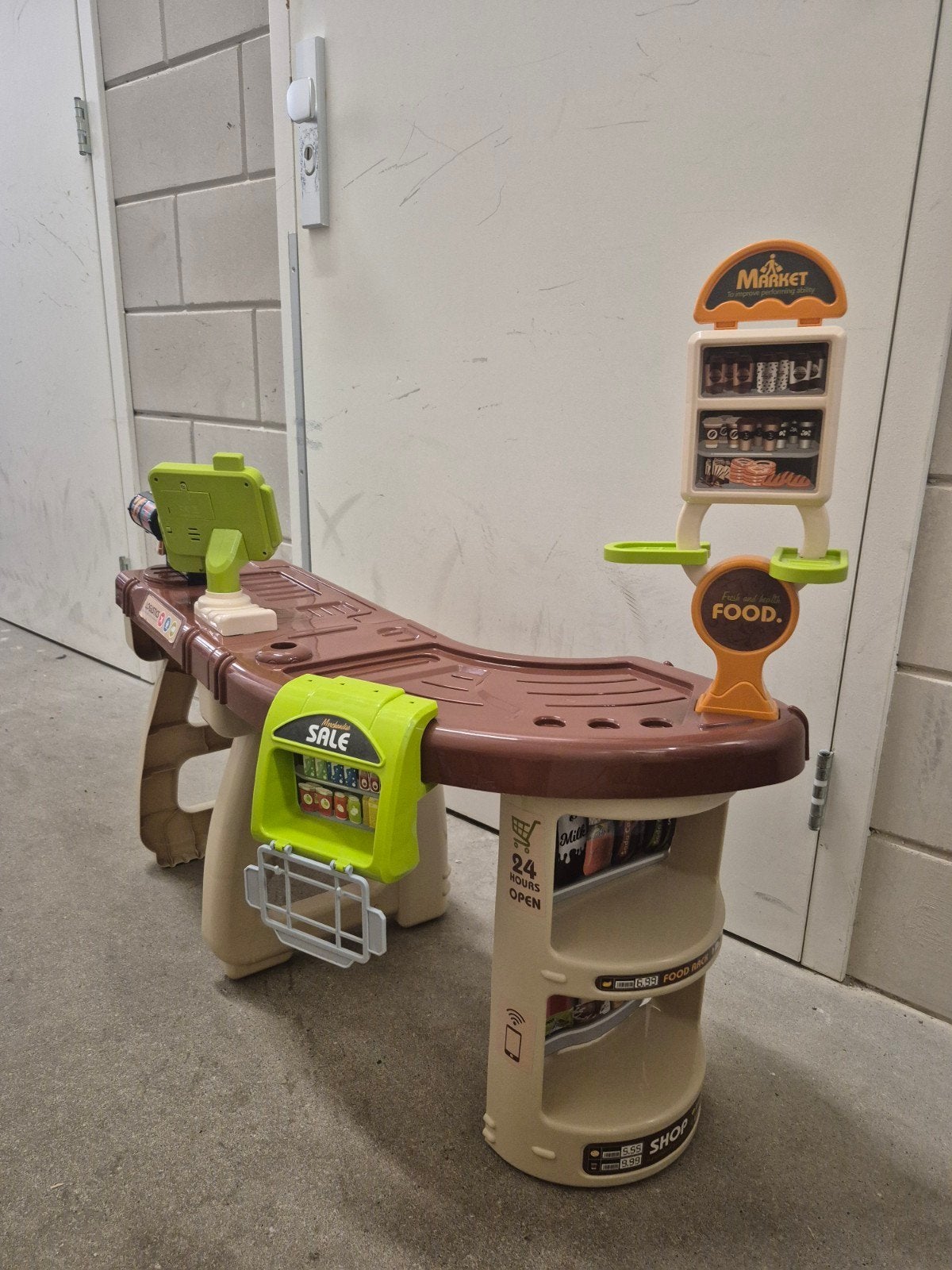 Leuke speelgoedwinkel met kassa en accessoires, Ophalen of Verzenden