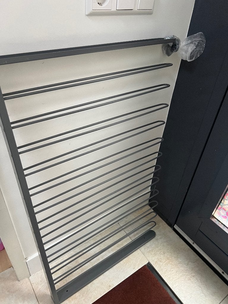 Grijze broekenhanger IKEA, Ophalen, Gebruikt, 50 tot 100 cm, Minder dan 100 cm