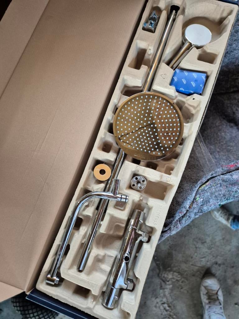 Hansgrohe Regendoucheset - Nieuw!, Ophalen, Nieuw, Chroom, Douche