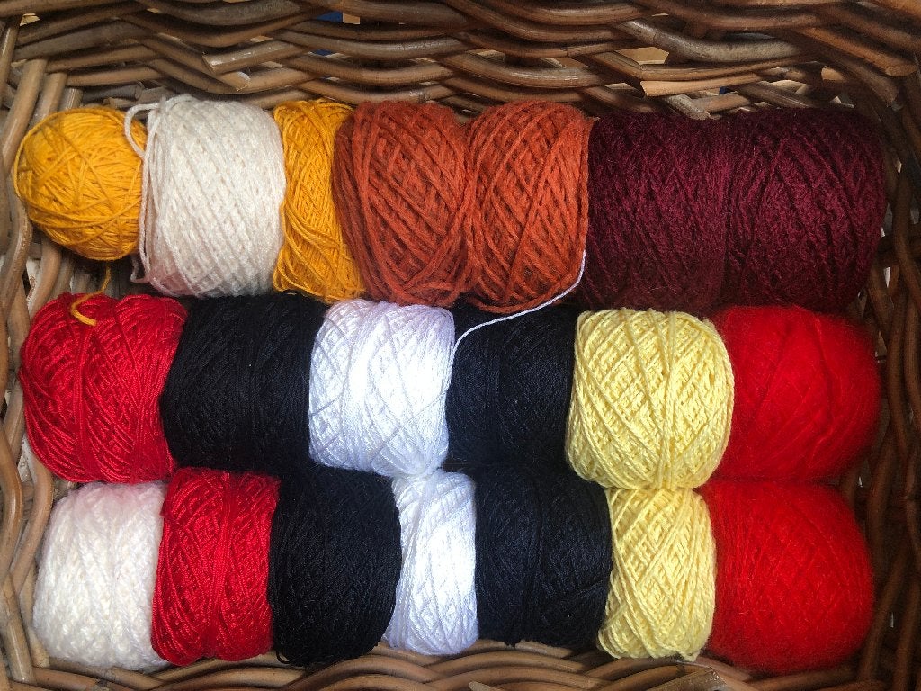 Restjes garen diverse kleuren, Ophalen of Verzenden, Zo goed als nieuw, Breien of Haken, Wol of Garen