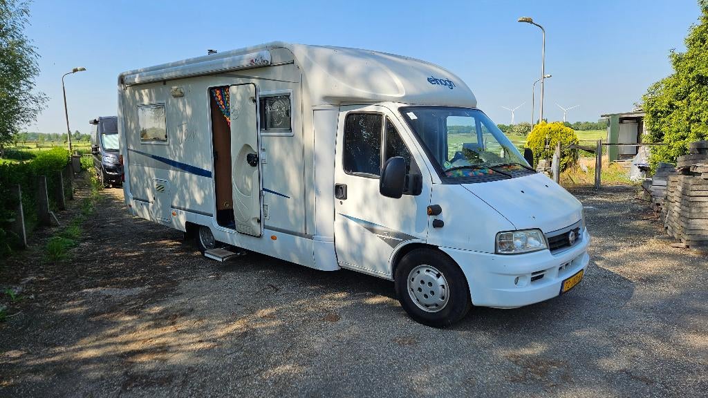 Half integraal camper tweepersoons, Overige merken, Ringverwarming, Fiat, Tot en met 2