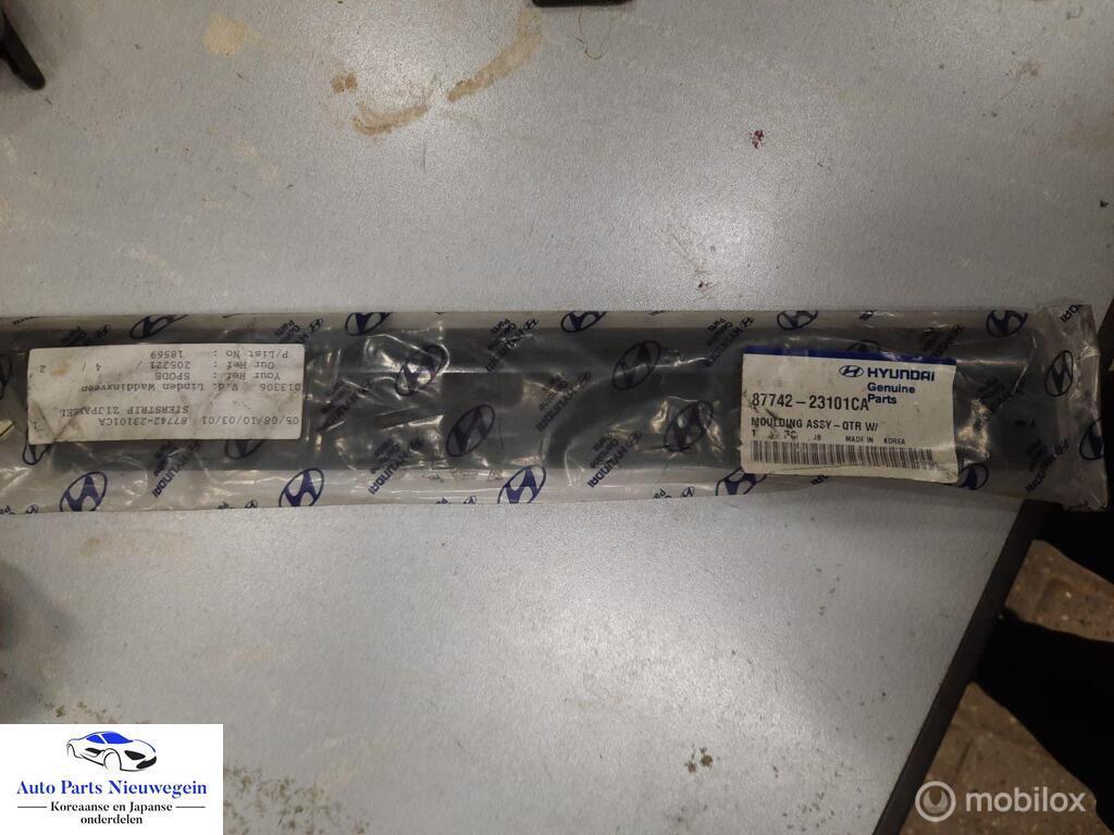 Stootlijst achterscherm Hyundai Scoupé ('90-'95), Nieuw, Ophalen of Verzenden, Hyundai, Hyundai