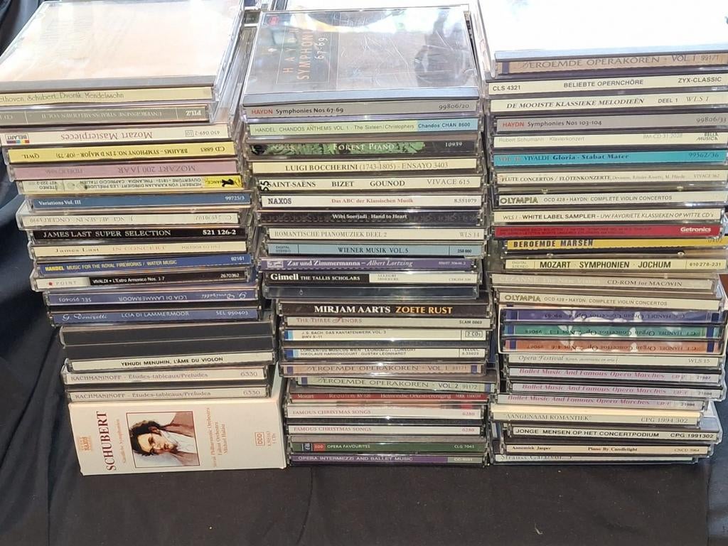 Grote collectie klassieke muziek cd's en lp's, Ophalen of Verzenden