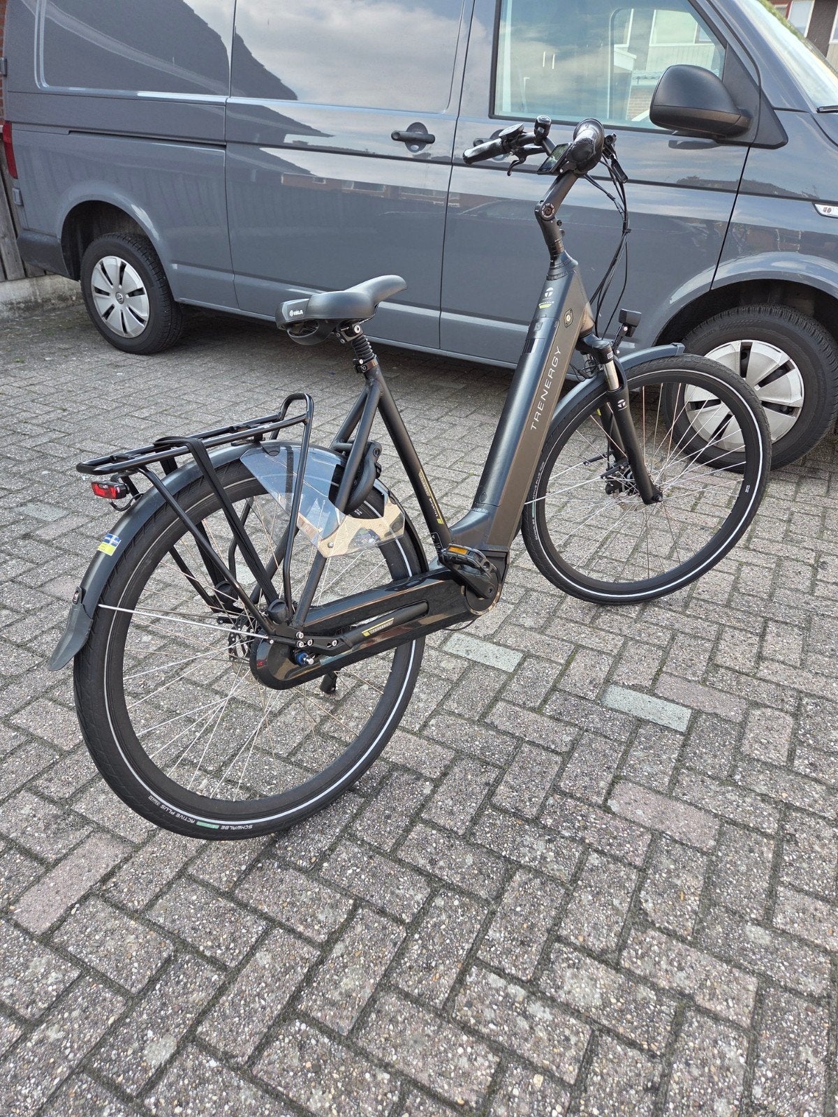 Trenergy elektrische damesfiets 28inch met middenmotor, Fietsen en Brommers, Zo goed als nieuw, 51 tot 55 cm, 50 km per accu of meer