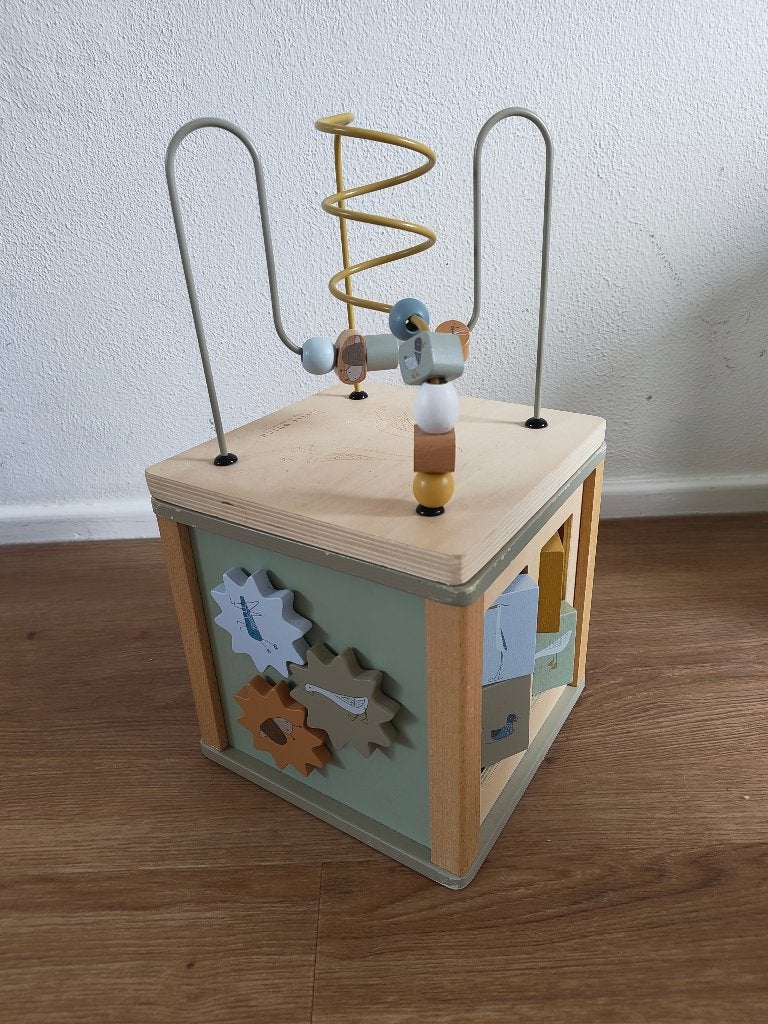 Little Dutch activiteiten kubus, Kinderen en Baby's, Speelgoed | Houten speelgoed, Gebruikt, Overige typen, Ophalen