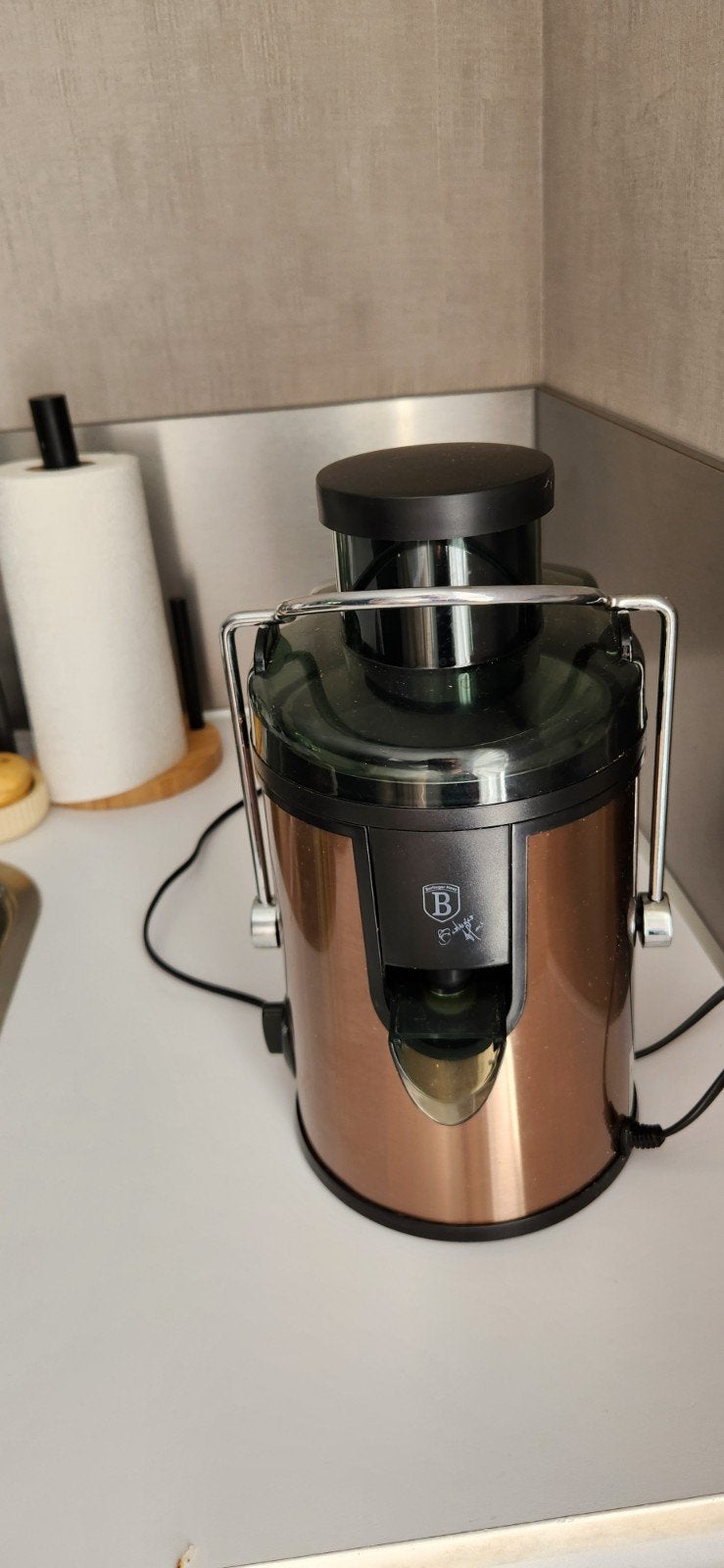Berlinger Haus sapcentrifuge - Koperkleurig, Ophalen, Zo goed als nieuw
