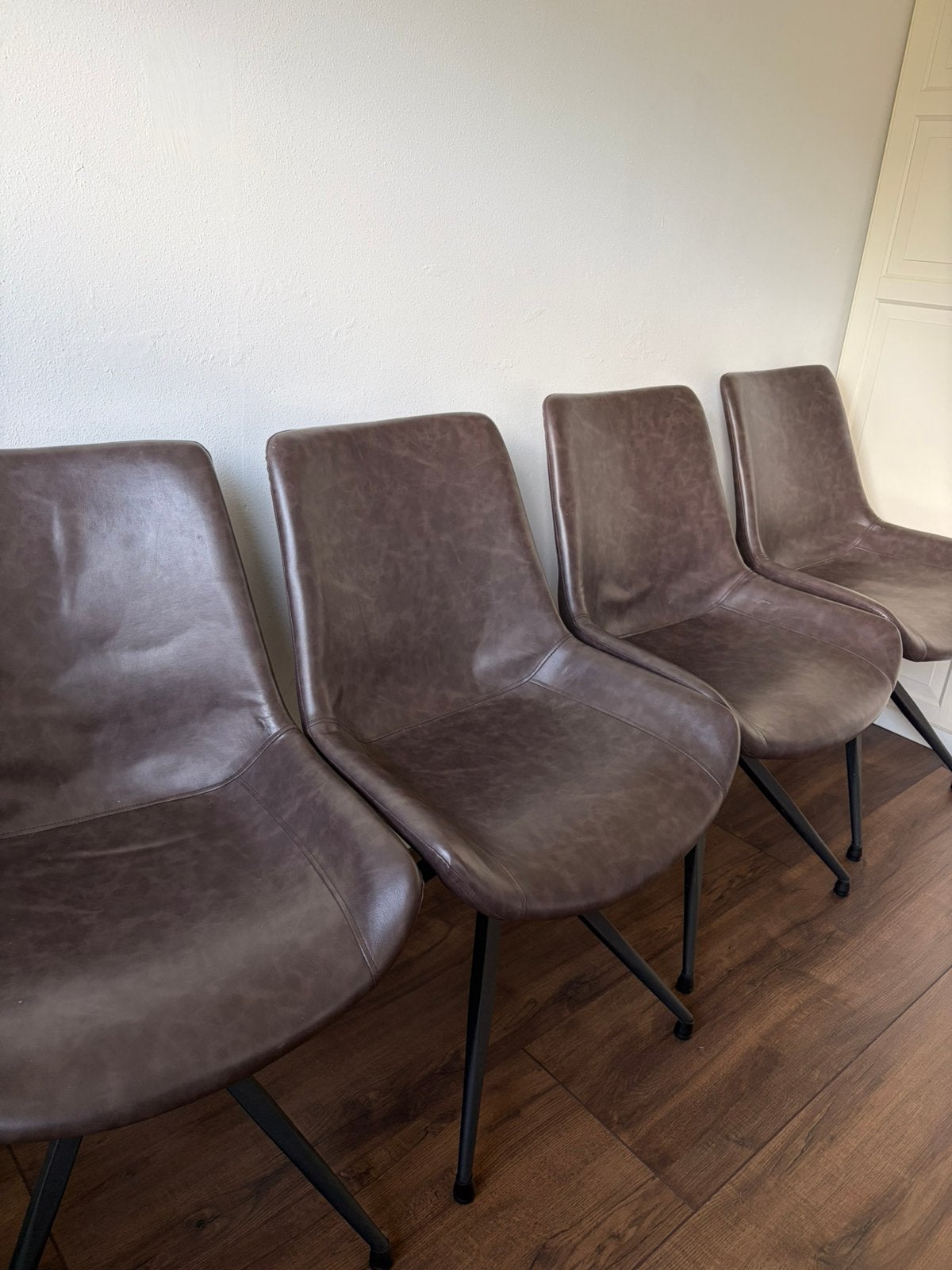 Eetkamerstoelen, Ophalen, Gebruikt, Vier