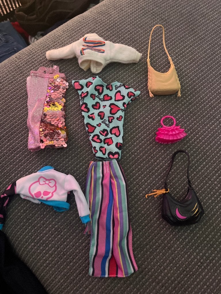Barbie mattel kleding, Ophalen of Verzenden, Gebruikt, Barbie