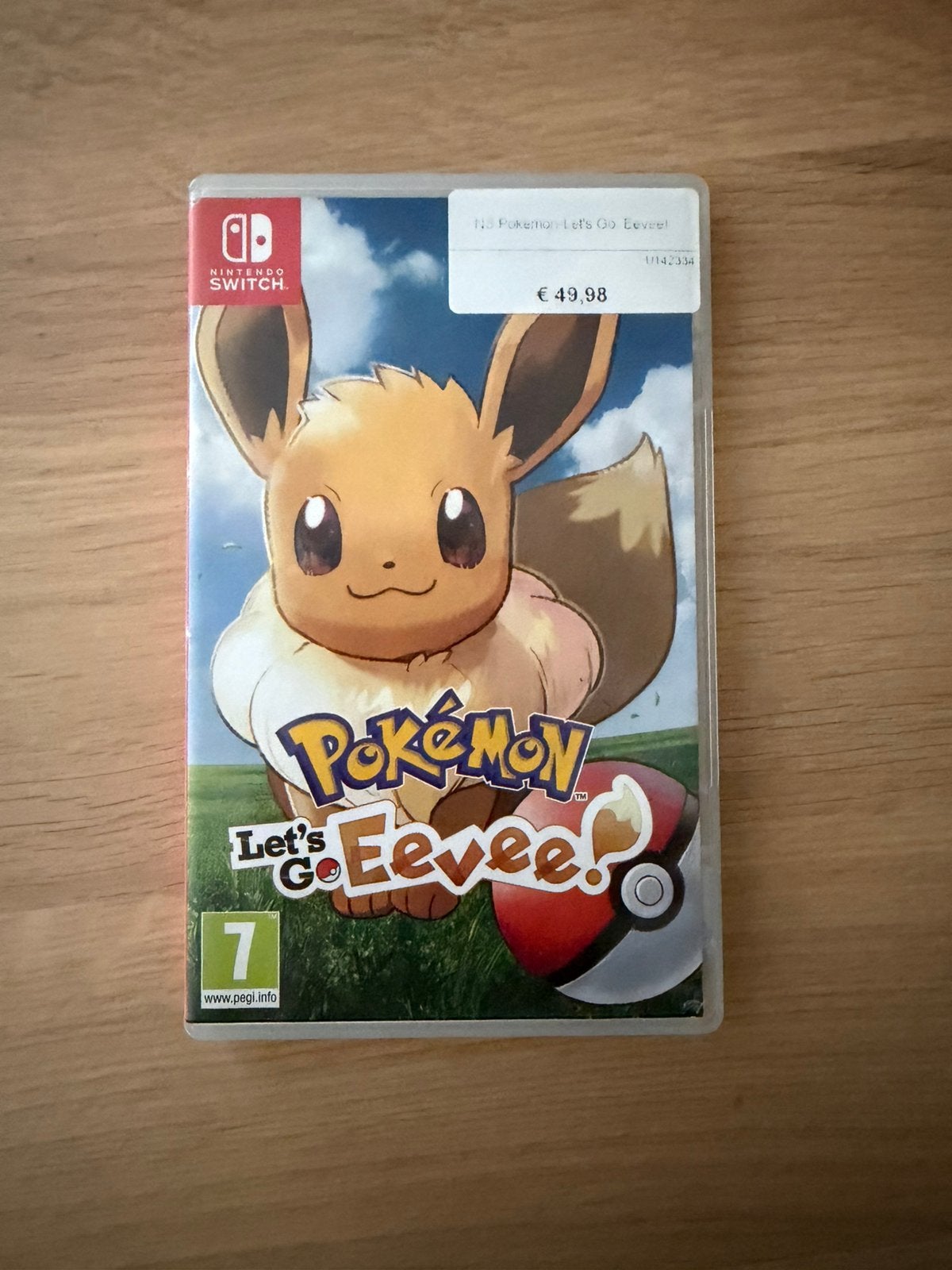 Pokémon: Let’s Go, Eevee! voor de Nintendo Switch, Avontuur en Actie, 1 speler, Ophalen of Verzenden, Zo goed als nieuw