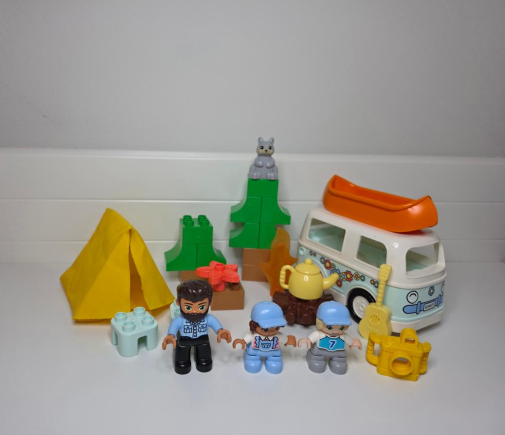 LEGO Duplo Familie camper avonturen - Set 10946, Overige thema's, Compleet, Ophalen of Verzenden, Zo goed als nieuw