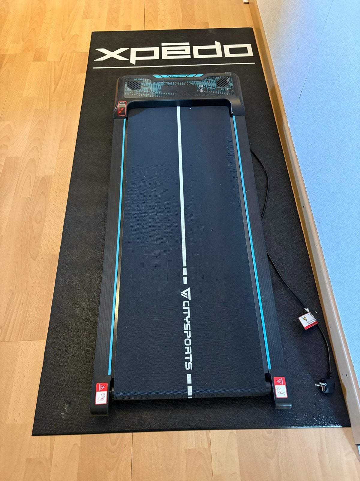 City Sports Wandel/Loopband - Compact en Efficiënt, Ophalen, Zo goed als nieuw, Metaal, Loopband