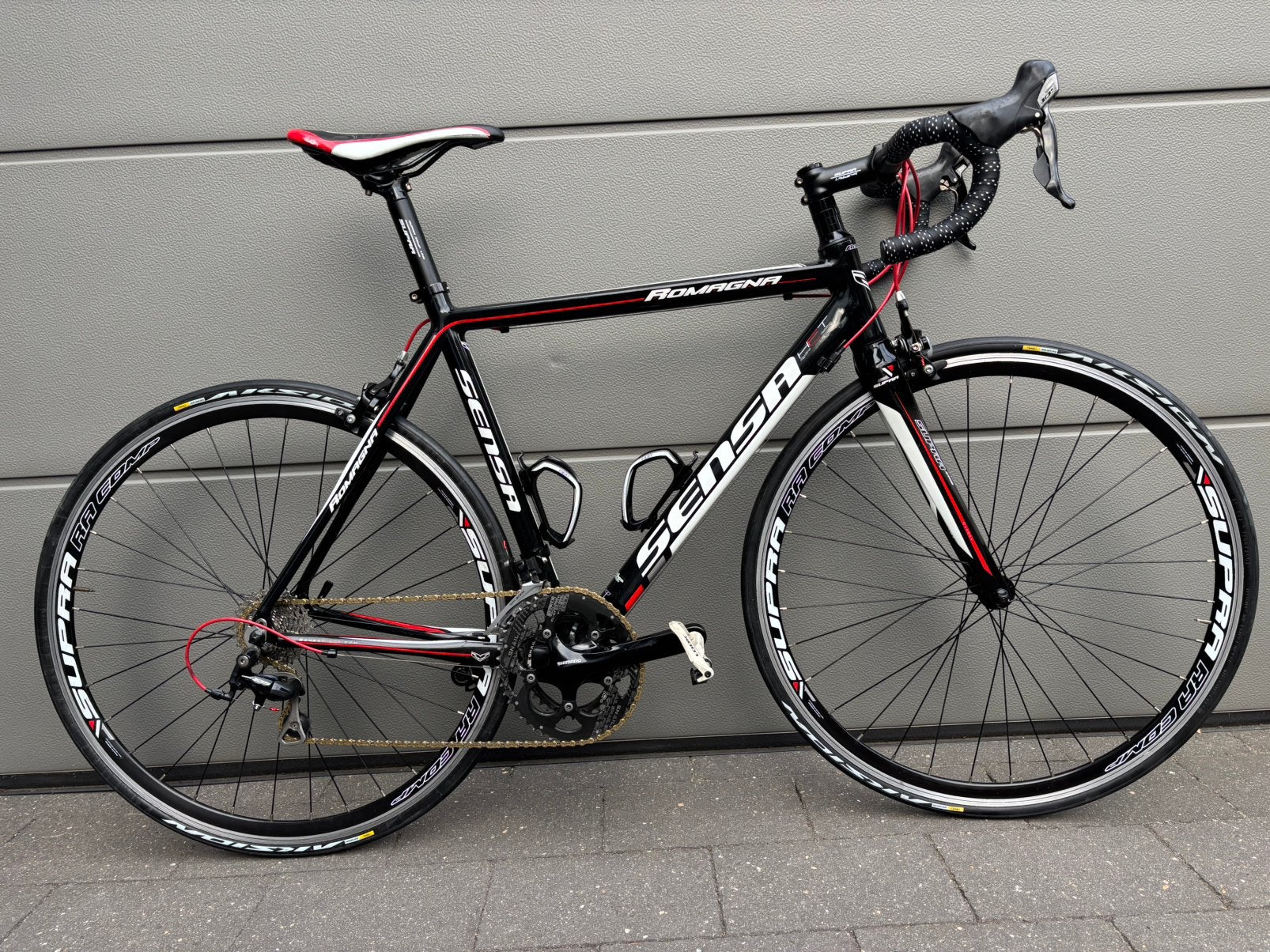 SENSA Romagna 54cm groep 105 10 Speed (1.70m t/m 1.80m), Aluminium, Zo goed als nieuw, Meer dan 20 versnellingen, 53 tot 57 cm