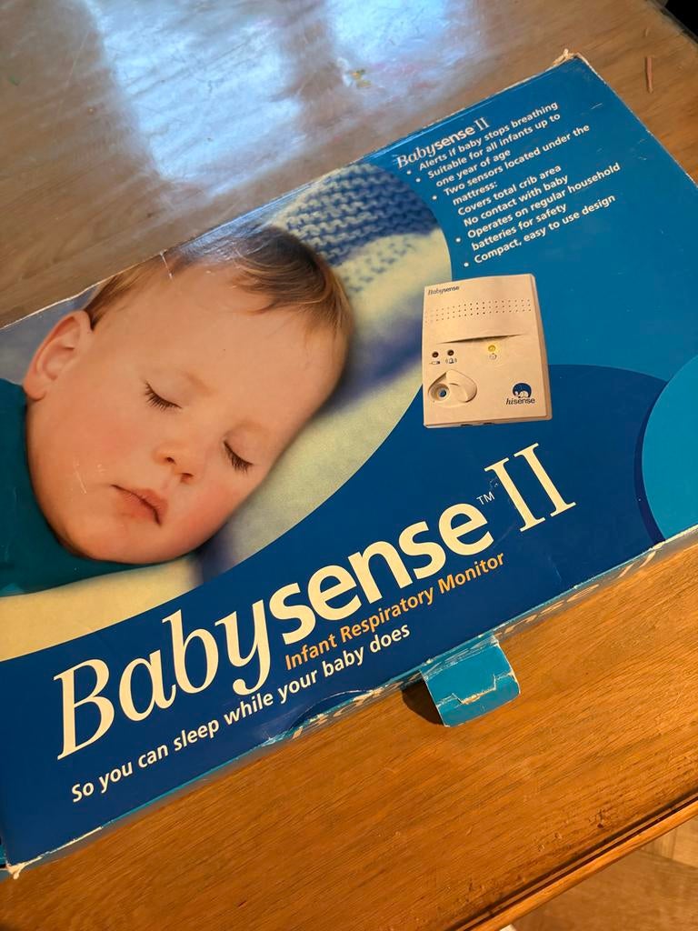 Babysense II Ademhalingsmonitor - Veiligheid voor baby's, Kinderen en Baby's, Babyfoons, Ophalen, Gebruikt, Minder dan 100 meter