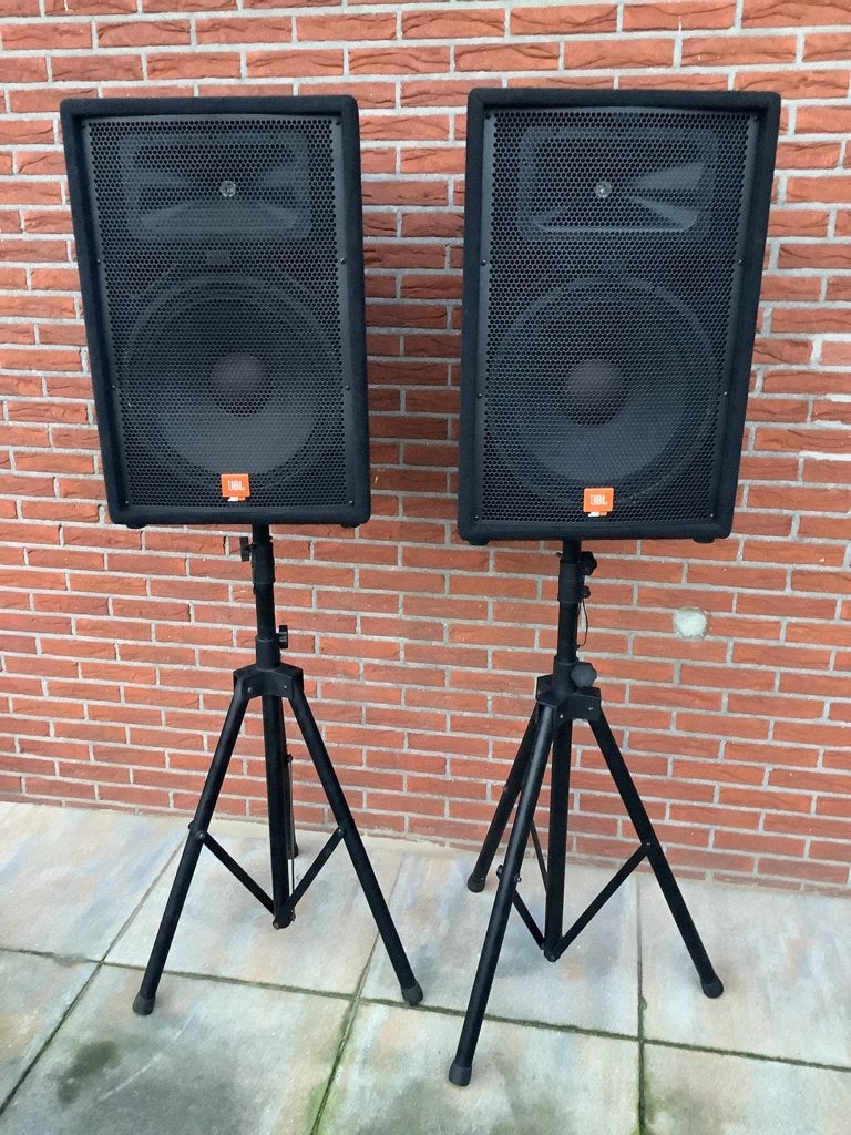 ✅ JBL 15 inch fullrange JRX115. PA, Complete PA SET ! 🎶, Audio, N.v.t., Ophalen of Verzenden, Zo goed als nieuw