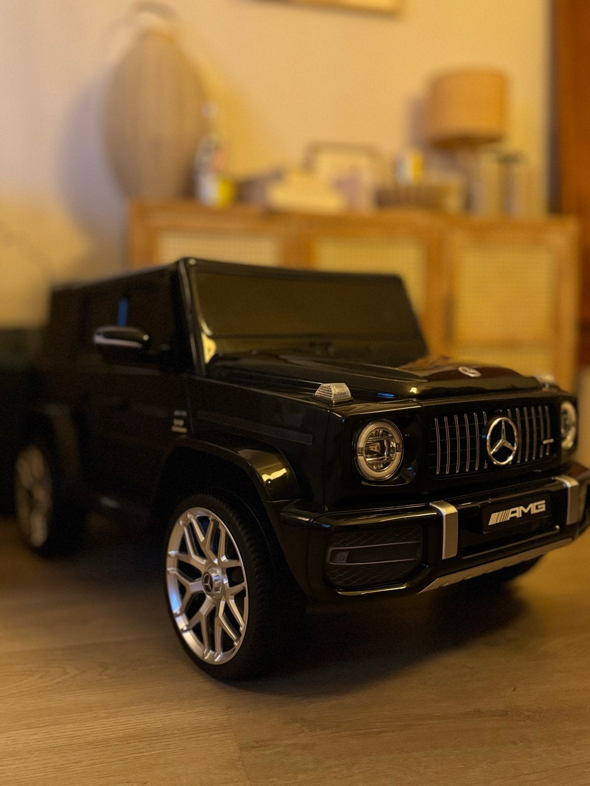 Mercedes G-Klasse Kinderauto Zwart., Ophalen, Nieuw, Afstandsbediening