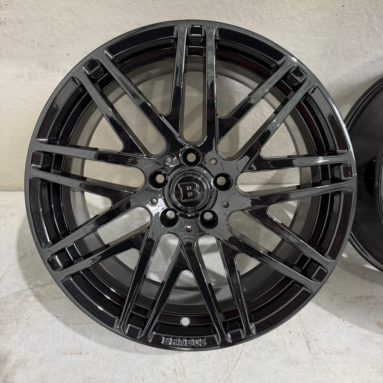 19 inch Origineel Brabus velgen Mercedes, Volkswagen, Audi, 18 inch, Velg(en), Ophalen of Verzenden, Velgen